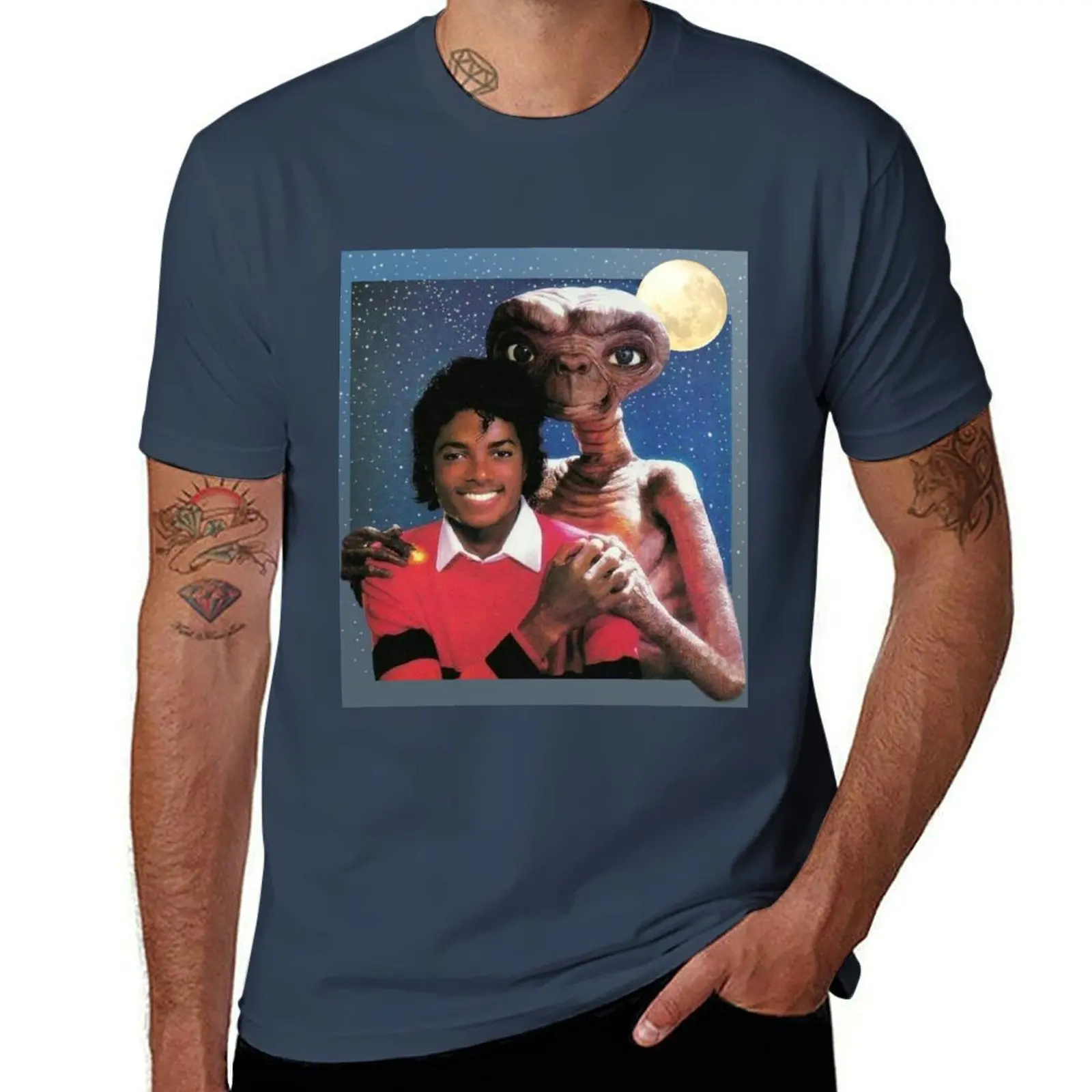 

Michael and E.T Best Friends for Life T-Shirt t shirt personalised mens graphic t shirts T-Shirt
