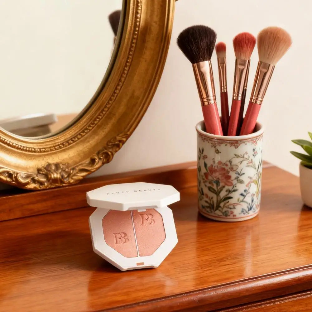 Fenty Beauty 3D Diamond Highlighter Facial Bronzers Blush Palette Makeup Face Shimmering Natural Contouring Stick Cosmetic