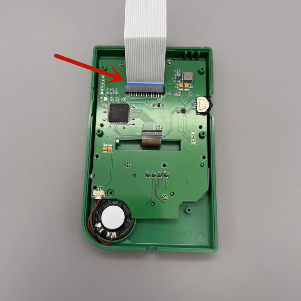 2.5-inch Grayscale LCD Screen For Gameboy GB DMG Game Console Cut-free shell No welding Original Size Screen LCD point to point view 4