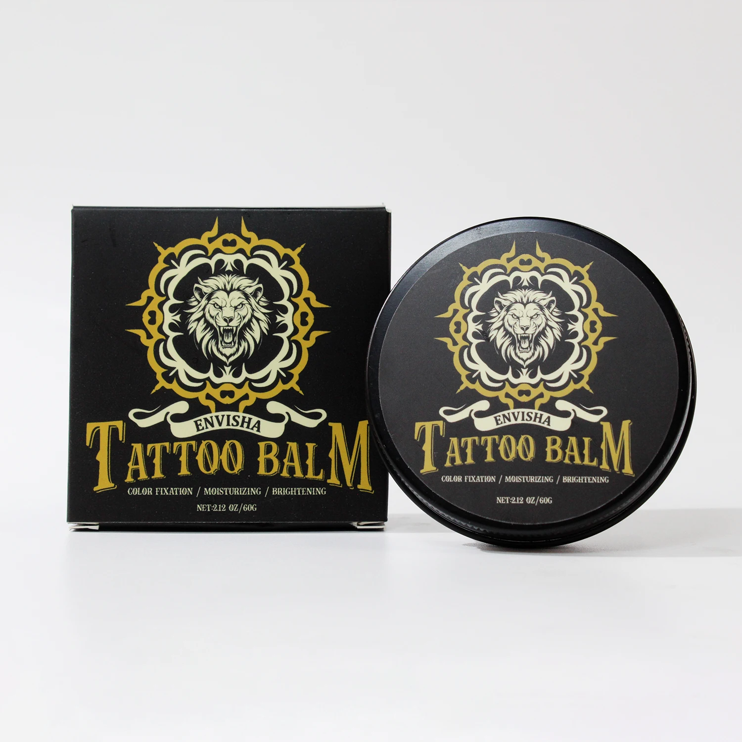 ENVISHA Tattoo-Hautpflege-Balsam-Creme, feuchtigkeitsspendend, nährend nach dem Tätowieren, hellt dauerhafte Farbfixierung auf, nicht reizend – Detail 17