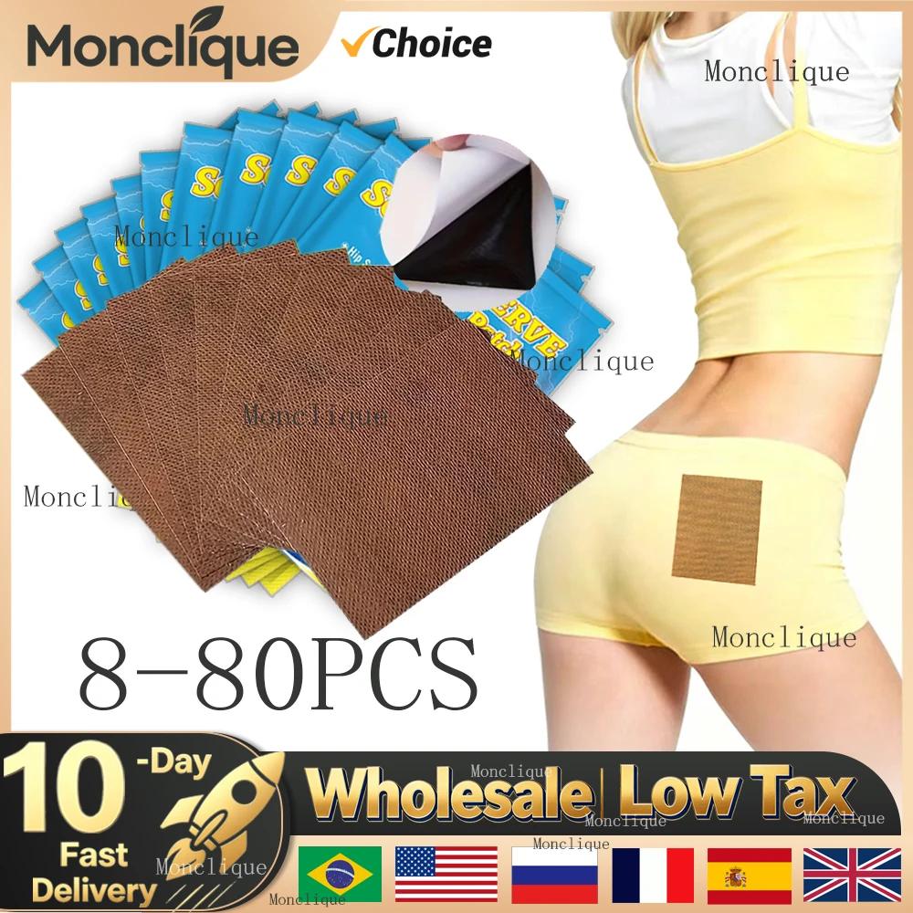 8-80 Patches Sciatic Nerve Health Support Transdermal Patches for Exercise Yoga Long-Lasting Warm Stickers