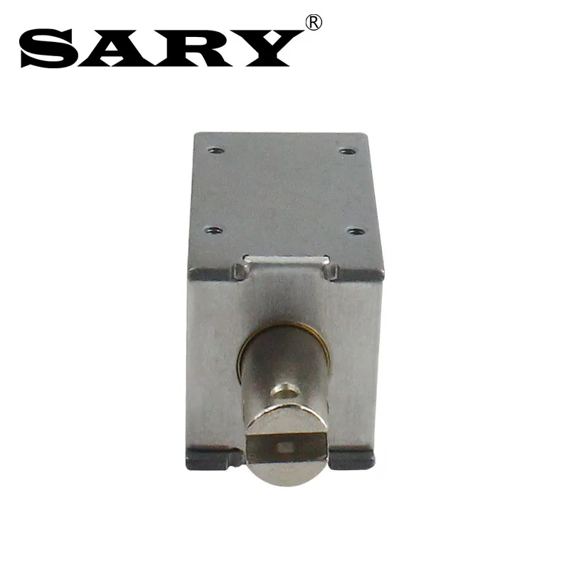 Double-stable power-off self-holding solenoid valve DC12V push-pull solenoid lock works in both positive and negative directions
