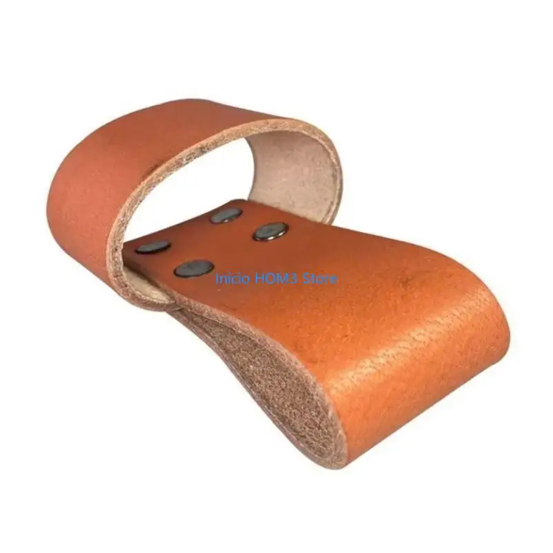 A5YD Faux Leather Belt Clip Hammer Holder Hanger for Securely Holding Small Tool Hatchets Sheath Pocket Carriers Organizers