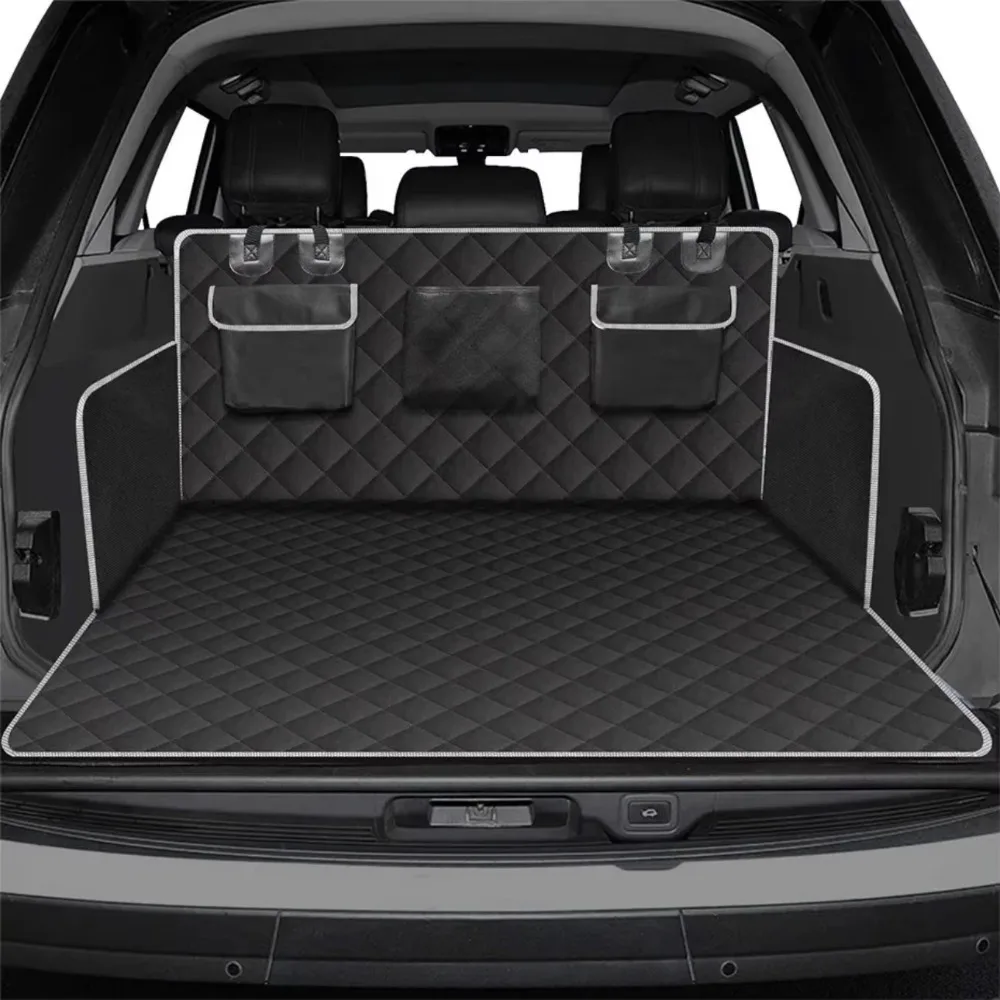 Trunk Cargo Liner for Pet 5-Layer Thicken Oxford Cloth Trunk Carpet Waterproof Anti Slip Wear-Resistant Cushion for Dog