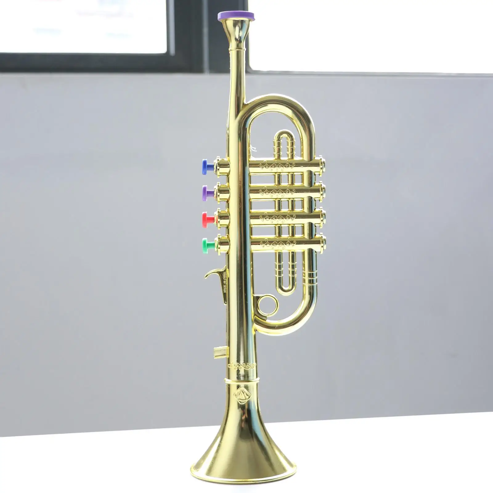 

Детская пластиковая труба, духовой инструмент, музыкальная образовательная игрушка для раннего развития для детей с 3 цветными клавишами