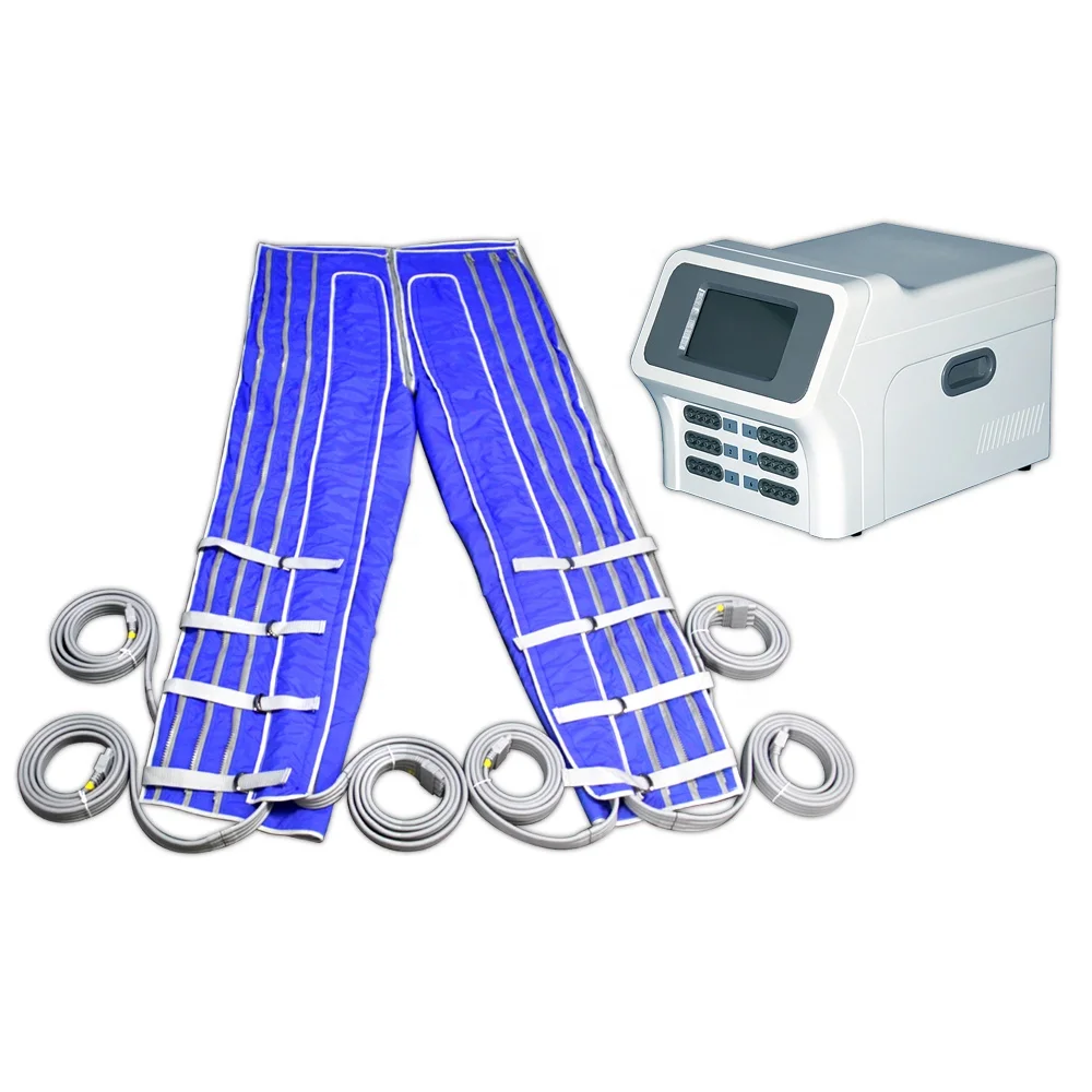 Air Compression Therapy System with high waist trouser Pressotherapy  Leg Arms Pressure Massage for slimming