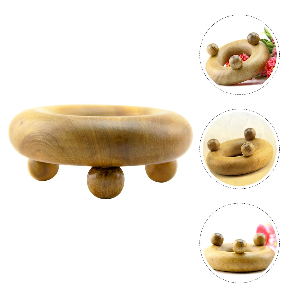 

Wooden Neck Massager Small Handheld Acupuncture Tool For Shoulder Back Relief Portable Body Fatigue Reliever