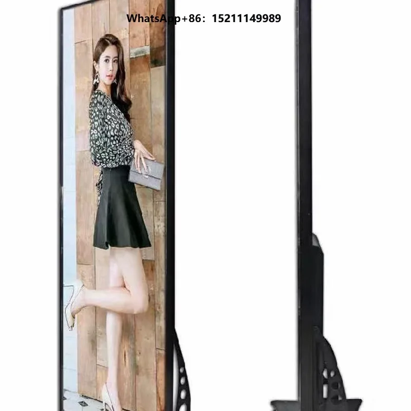 Floor Standing  Indoor  Android Video  Advertising Player  Vertical Totem Digital Touch LED Screen  Display