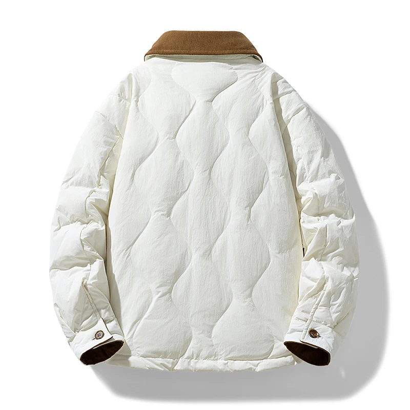 Clash Collar American Retro Jacket for Men, Comfortable, Fashionable, Lightweight Jacket for Couples, High Fleece Content Jacket