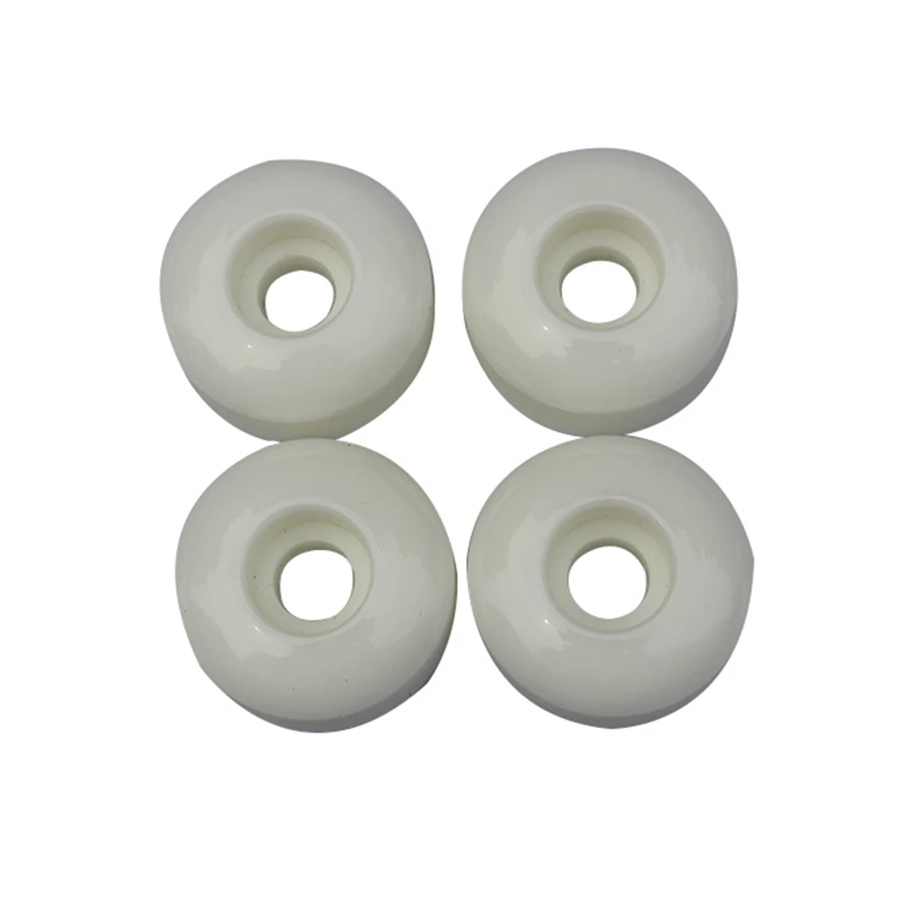 4Pcs Skateboard Wheels Longboard 100A Low Noise Wear-Resisting Road Field Street Skating 70% Springback