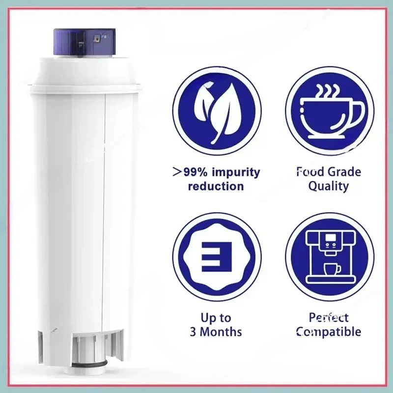 

A26P 3PCS Soft Water Filter Water For DLSC002 Coffee Machine Delonghi DLS C002, 5513292811,CFL-950,SER3017,ECAM ESAM Series
