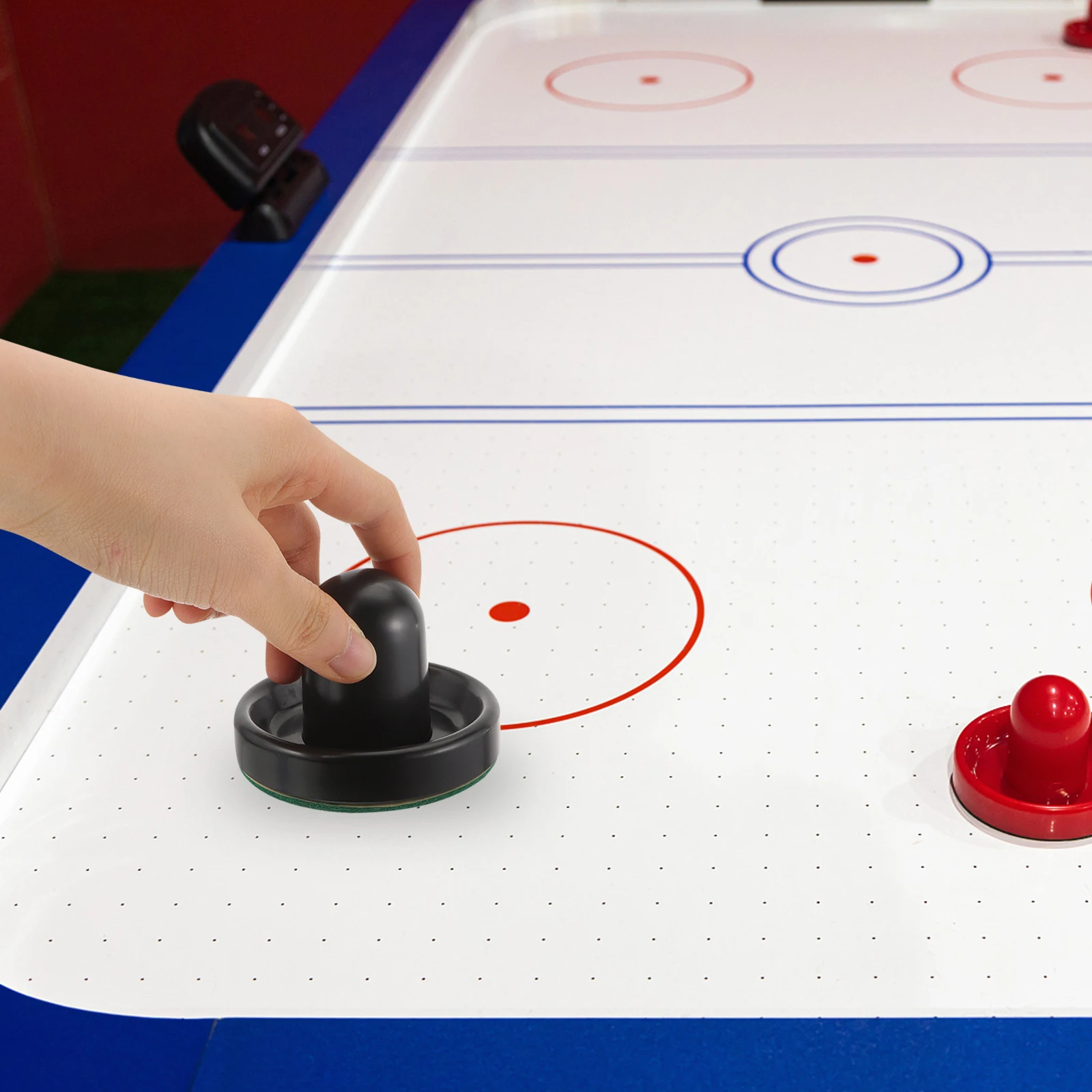 

Bulk Replacement Plastic Ice Hockey Pusher Paddle for Game Table Home Party Adults Durable Hockey for Tabletop