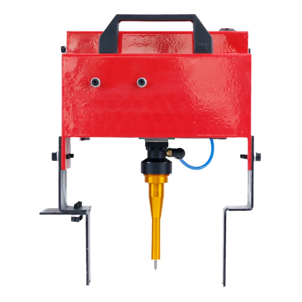 Portable Metal Pneumatic Dot Peen Marking Machine For VIN Code(100*20mm) Frame chassis number 220V/110V With Round Bracket