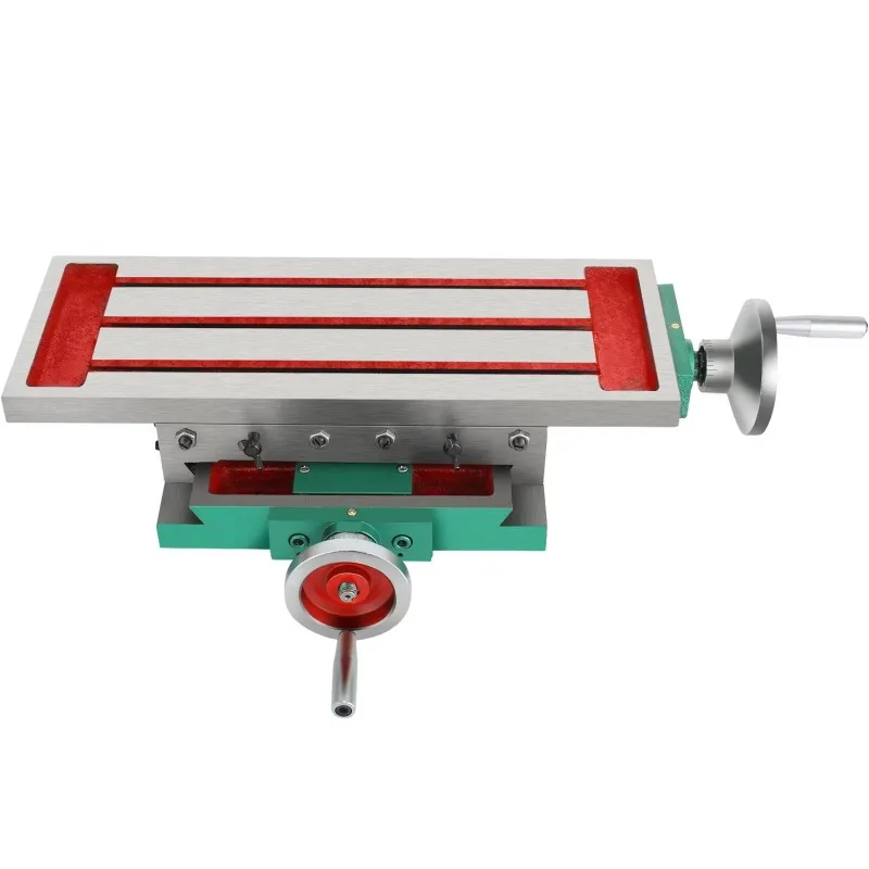 عالية الدقة قطب عبر الشريحة طاولة العمل آلة طحن المعادن آلة الحفر ملحق دائم قاعدة دوارة قابلة للتعديل