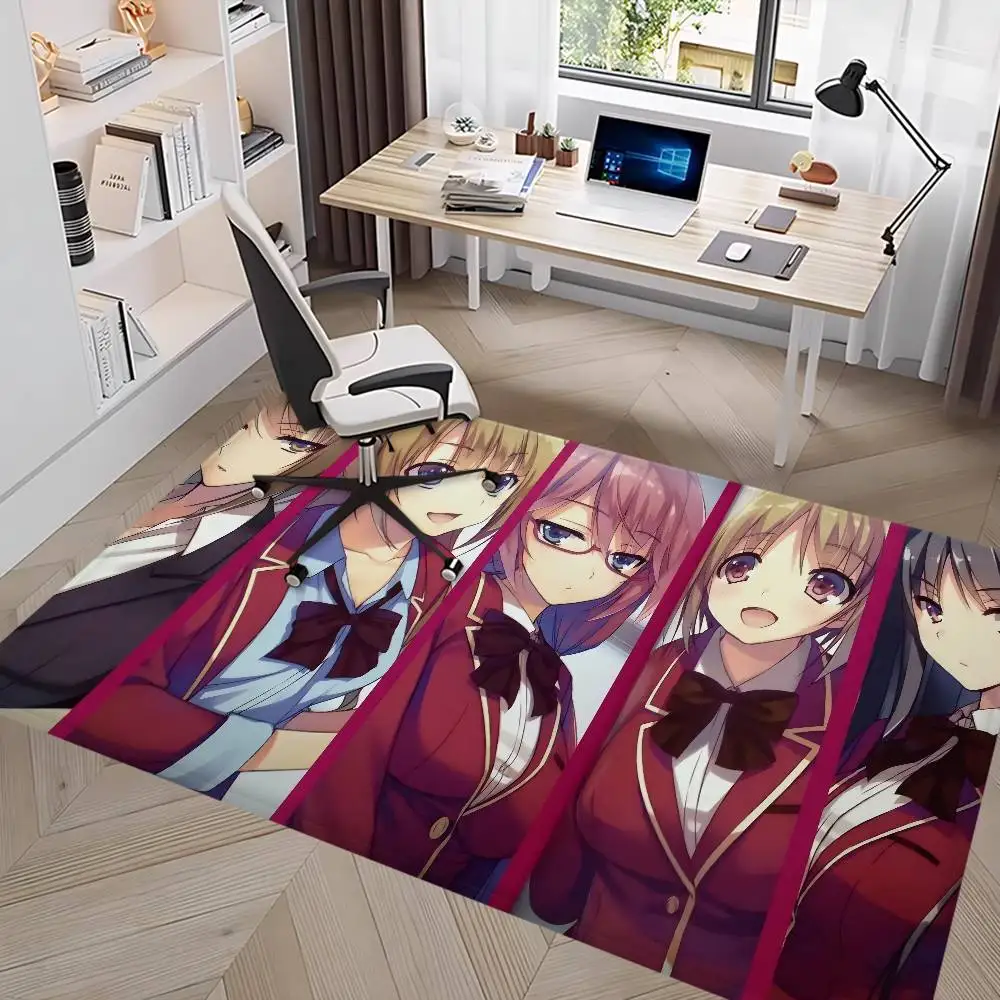 Anime Classroom of The Elite Entrance Door Mat Nordic Style Home Doormat Bathroom-Toilet Mats Bedroom Hotel Decor Mat