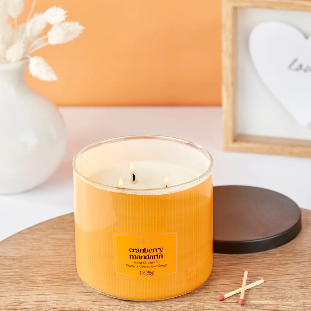 Cranberry Mandarin Candle 3