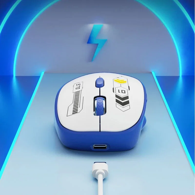 Lenovo 2.4G Wireless Bluetooth Mouse Dual Mode Rechargeable Ergonomic Office Gaming Portable Mice For iPad PC Laptop Mouse