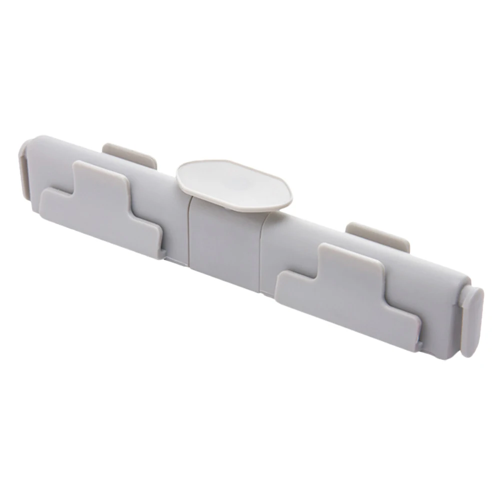 Clipe de classificação de lixo retrátil, acessório de lata de lixo, separador de resíduos de cozinha, suporte de braçadeiras, peças de ganização seca e molhada