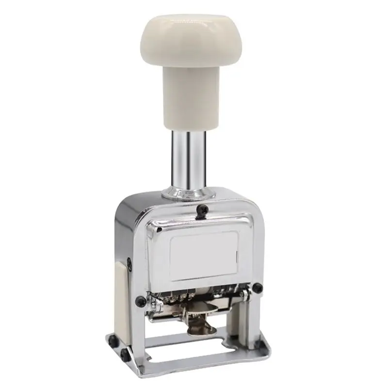 HGHO Automatic Coder 4Digit Number Machine Production Date Manual Coder Numbering Advance Machine Quick-Drying Ink Black