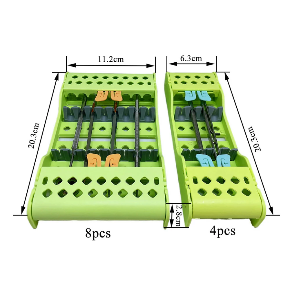 PIORPOY Dental Instrument Tools Disinfection Placing Box Cassette Tray Autoclavable Dentistry Sterilization Plate Organizer