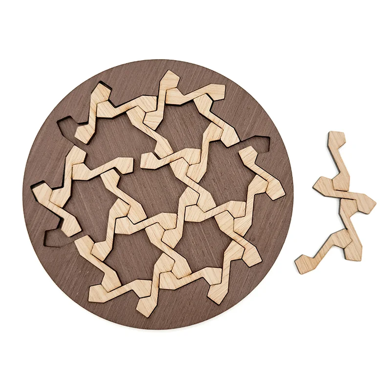 

IQ Demanding Logic Wooden Mind Brain Teasers Puzzles 7 Sterne