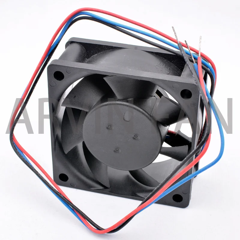 AFB0648HH-BR00 6cm 60ｍｍ 60x60x25mm DC48V 0.10A Double Ball Bearing 3 Wires Cooling Fan For The Inverter Of The Server Case