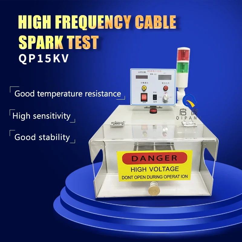 Qipang 15KV High frequency Wire Testing Equipment Linkage Signal Control  Cable Electronic -Sparks Testing Instrument