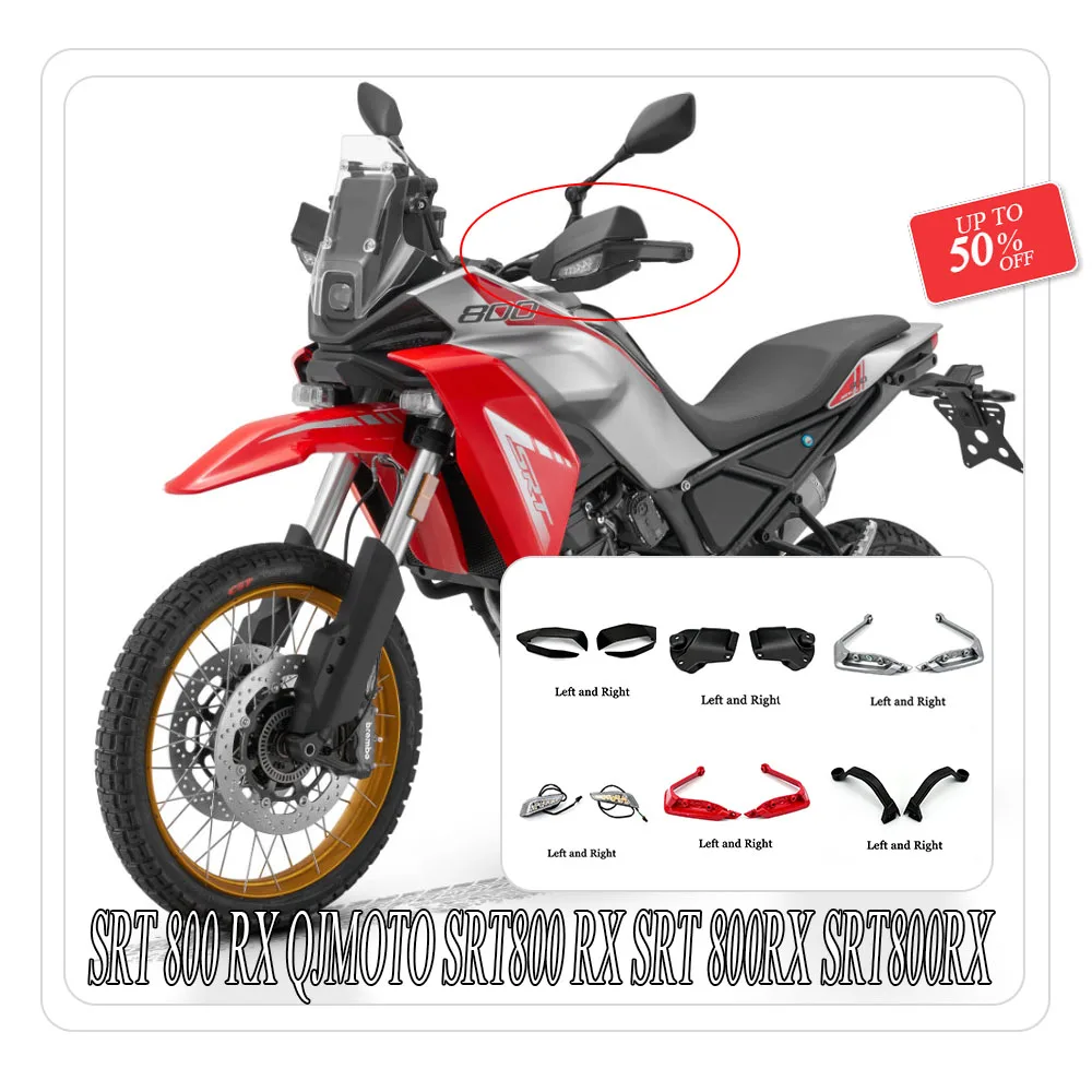 For SRT 800 RX QJMOTO SRT800 RX SRT 800RX SRT800RX Motorcycle Handle Bar Protection Cover Handguard Hand Shield Protector