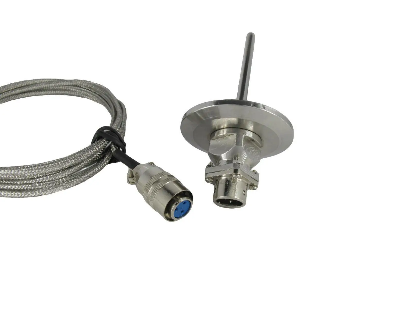 Tri-clamp Waterproof K Type Thermocouple Temp Sensors with Detachable Connector