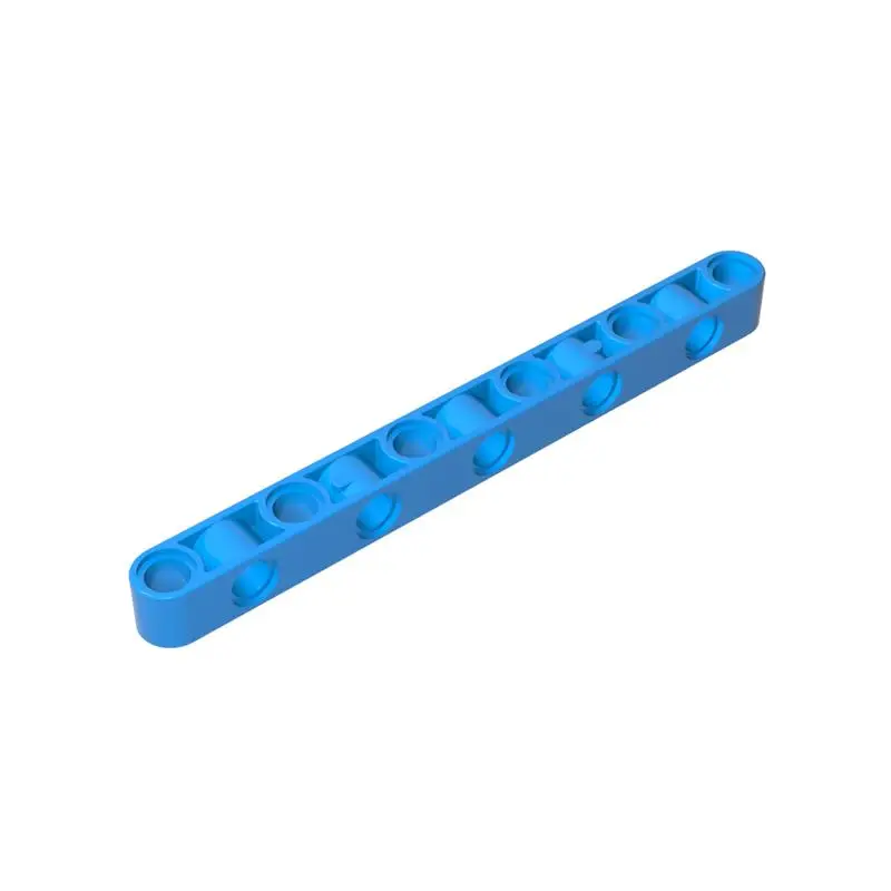 Gobricks 10 шт. 73507 технические кирпичи луч 1 x 11 деталей толщиной с альтернативными отверстиями совместимый MOC строительный блок подарочная игрушка DIY