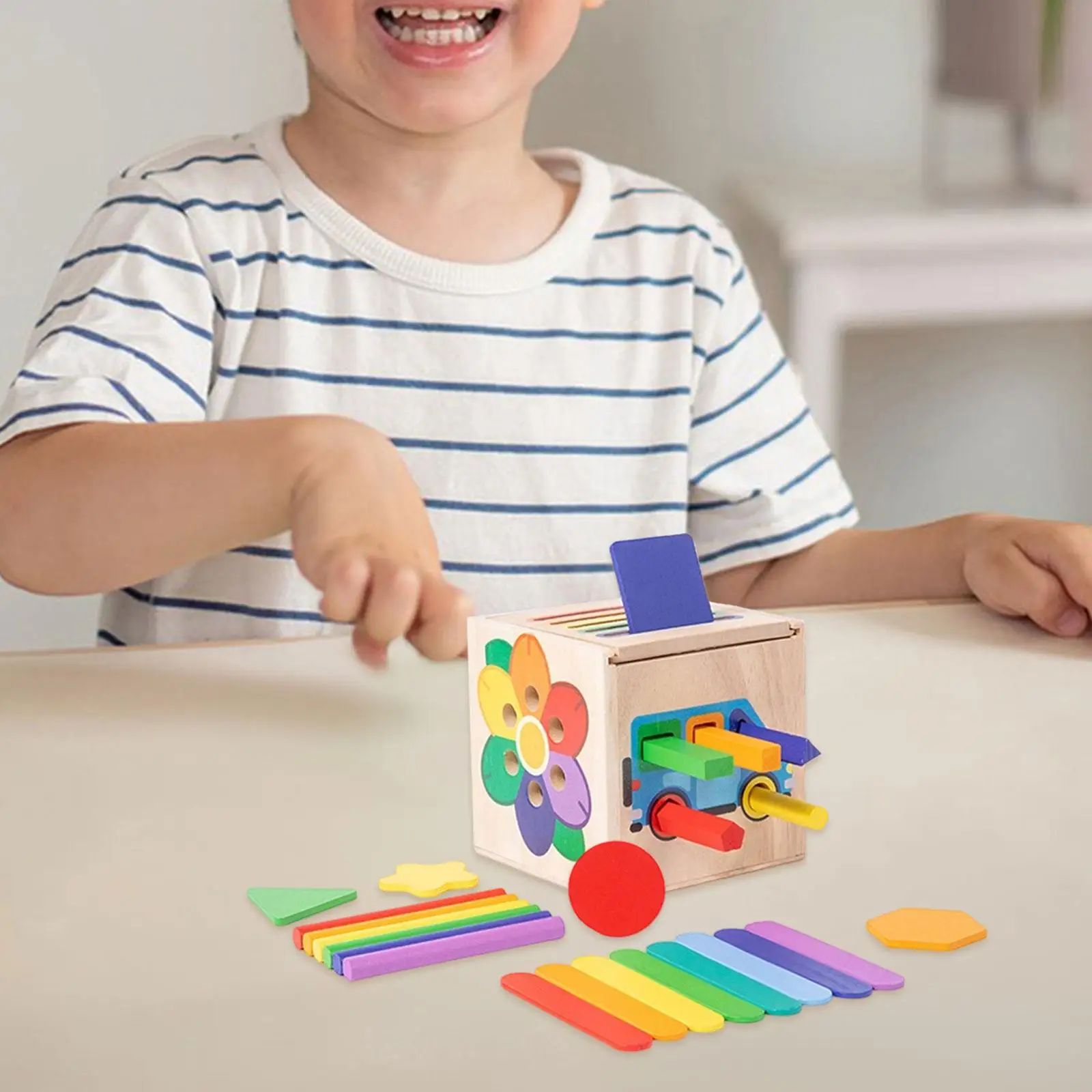 Colore Forma Selezionatore Giocattolo Forma Ordinamento Scatola di abbinamento Colorato Educativo Creativo Ordinamento Giocattolo di abbinamento Ragazzi Ragazze Bambini