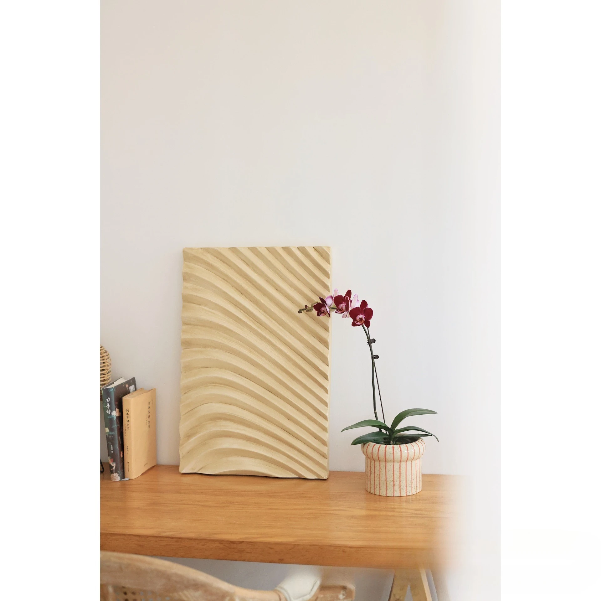 

Hee Woo Institute "Ripples" Water Ripple Декоративная живопись для гостиной Художественный орнамент Настольная картина Трехмерная