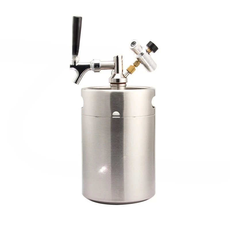 304 stainless steel KEG beer keg, mini keg, whisk set, craft beer second brewing keg