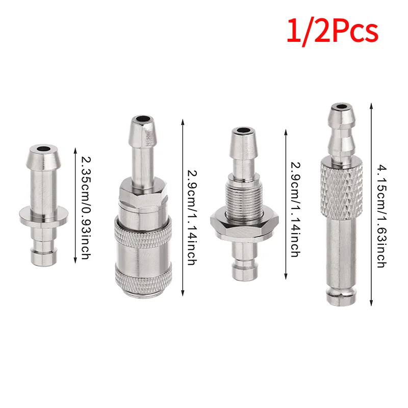 Blood Pressure Meter BP Cuff Joint Link Male Female Quick Connection Bayonet Airway Joints Metal Air Hose Connector NIBP Adapter