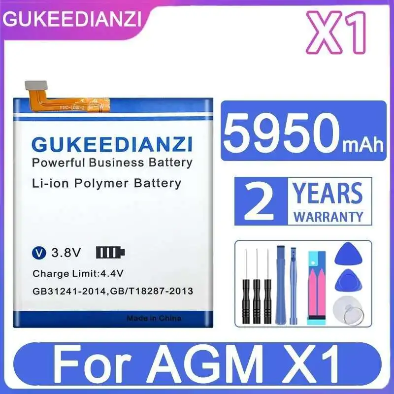

5950Mah Environmentally Friendly For Agm X1 Mobile Phone Battery