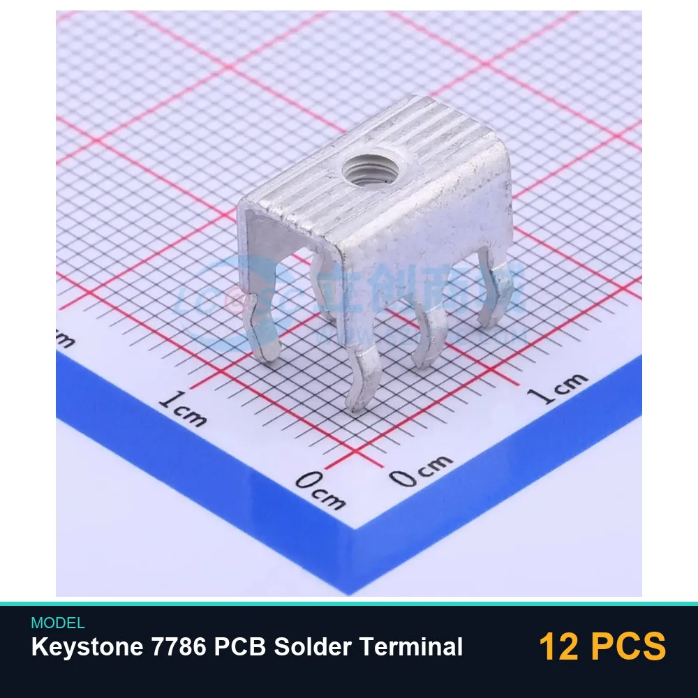 12 PCS Keystone 7786 PCB Solder Terminal