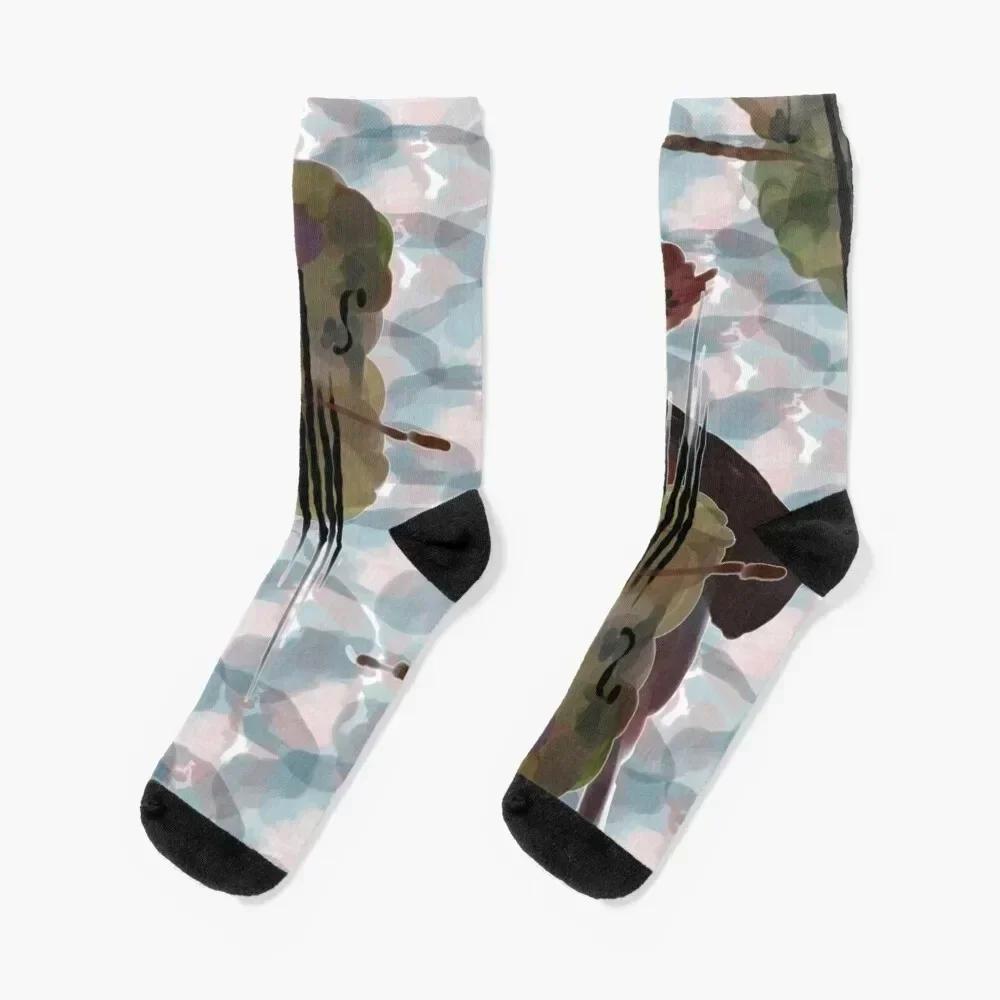 

Cellist Socks Rugby football christmas stocking luxury Men's Socks Women's