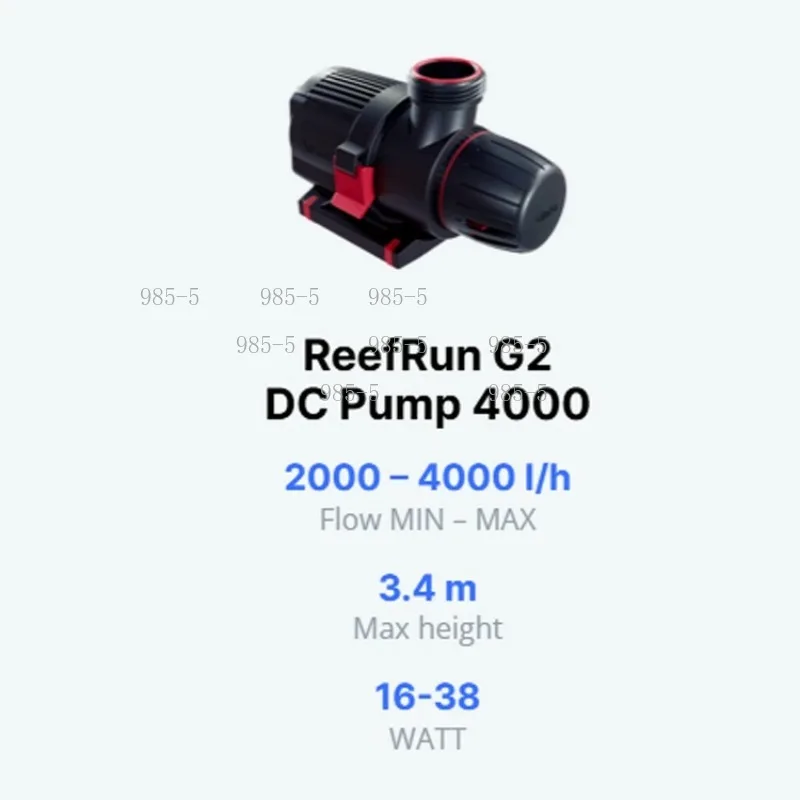 Silent G2 DC Fish Tank Pump Intelligent Variable Speed Dual Controller Water Pump