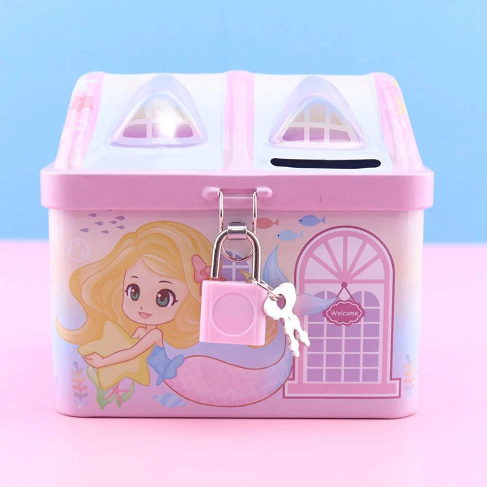 Decor Children’s Toys Unicorn Piggy Bank Money Container for Kids Kawaii Girls Desktop Pot Jar Pink Saving