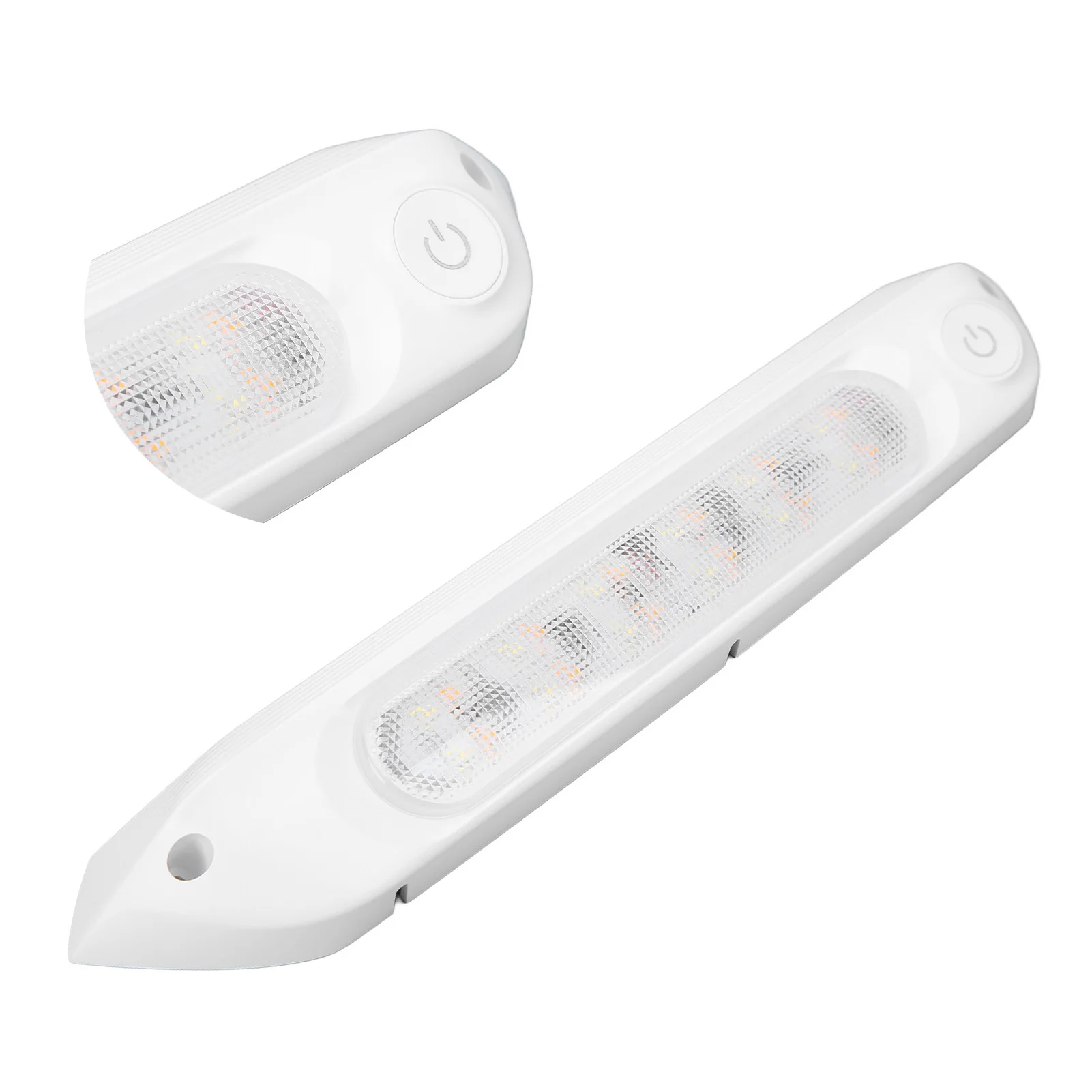 LED المظلة ضوء ثنائي اللون LED المظلة ضوء RV الشرفة ضوء 8 واط مقاوم للماء فائدة قطاع ضوء لليخوت RV مصباح ليد بار