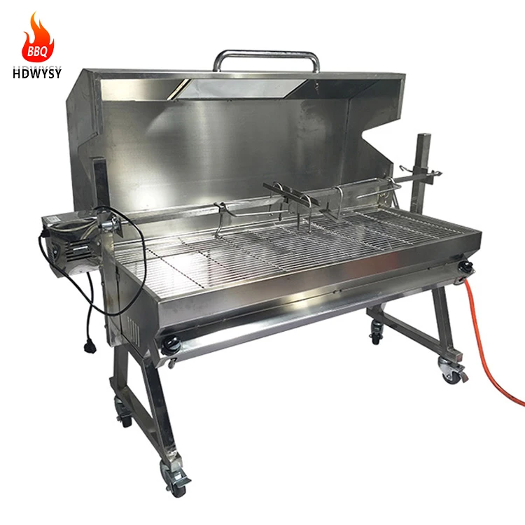 For Gas Seat Grill RotisseriesPit Rotisserie Parrilla De Gas Quemador