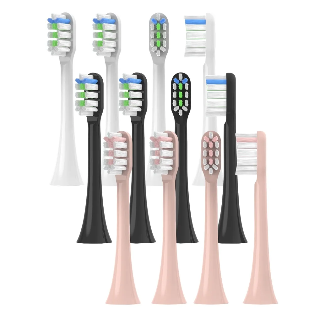 

4 Pcs/Pack Replacement Brush Heads for SOOCAS V1/X1/X3/X5/X3U/X3PRO/v1/v2 Sonic Electric Toothbrush Heads Soft DuPont Bristle