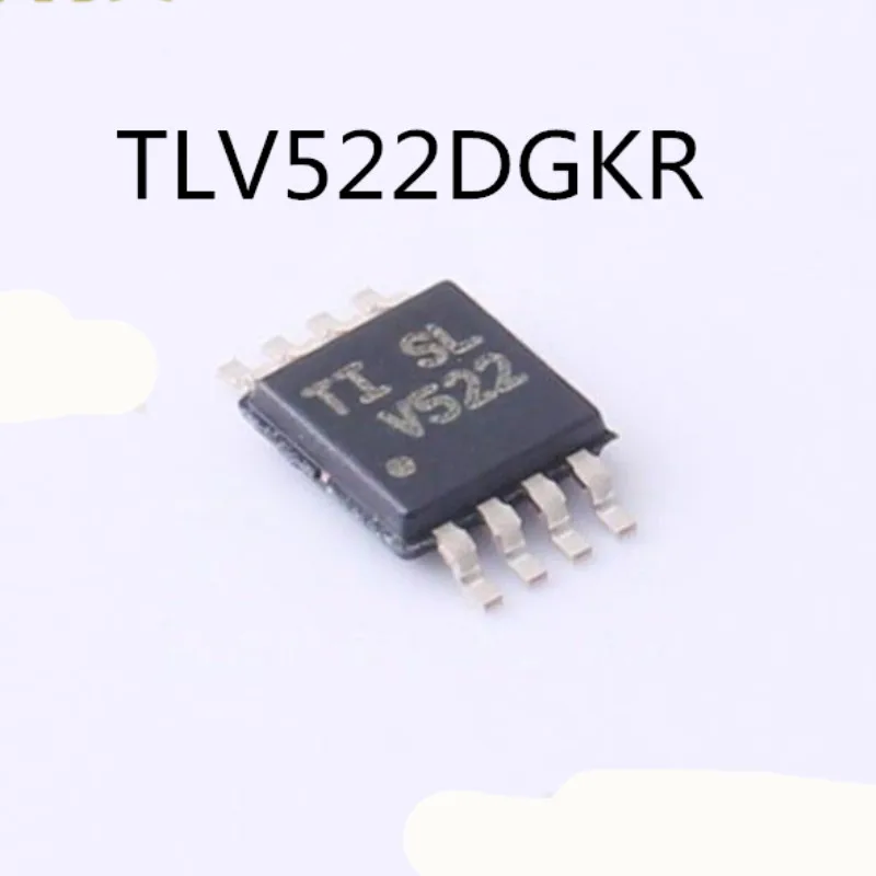 

10Pcs/Lot TLV522DGKR V522 MSOP8 New Chip