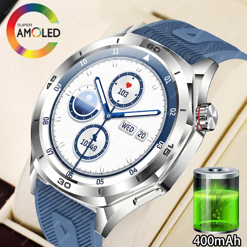 

2024 New 1.52-inch 360 * 360 HD Screen Men's Sports Smart Watch Bluetooth Call Health Monitoring Multifunctional Reminder Watch