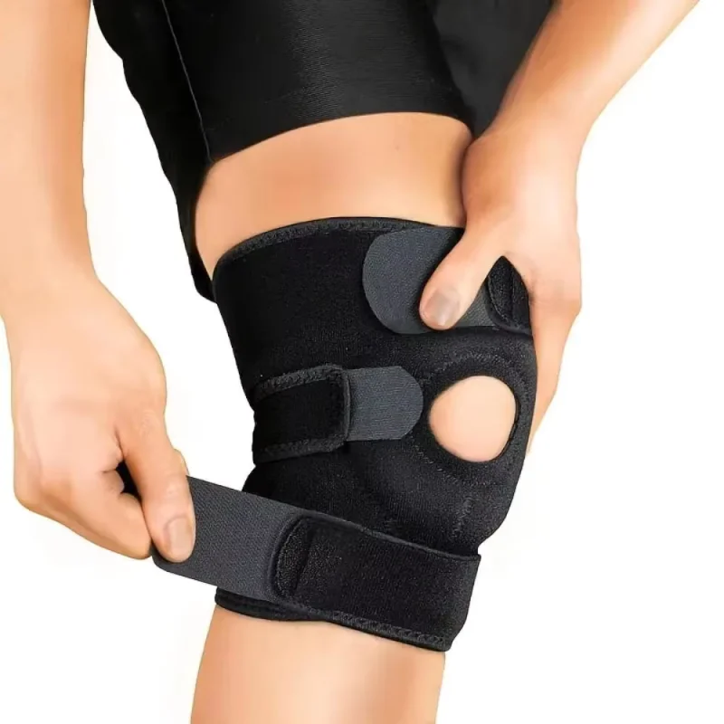 1 Pcs Sports Knee Brace, Hiking Basketball Knee Support, Men's And Women's Outdoor Cycling Knee Protector Sleeve