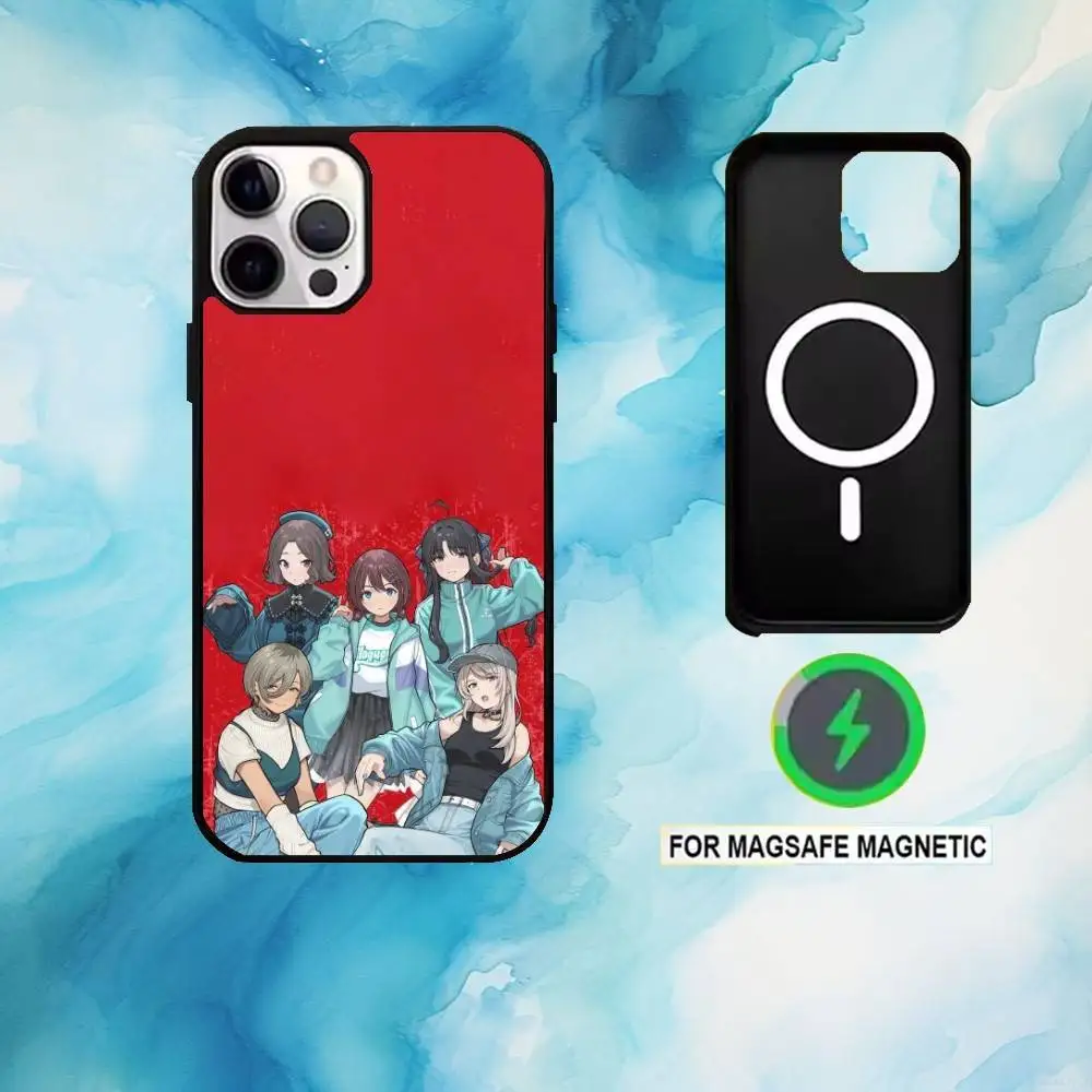 حافظة هاتف E-Emilia mp3 Mernes لهاتف iPhone17,16,15,14,13,12,11 Plus، Pro Max Magnetic للشحن اللاسلكي Magsafe #3