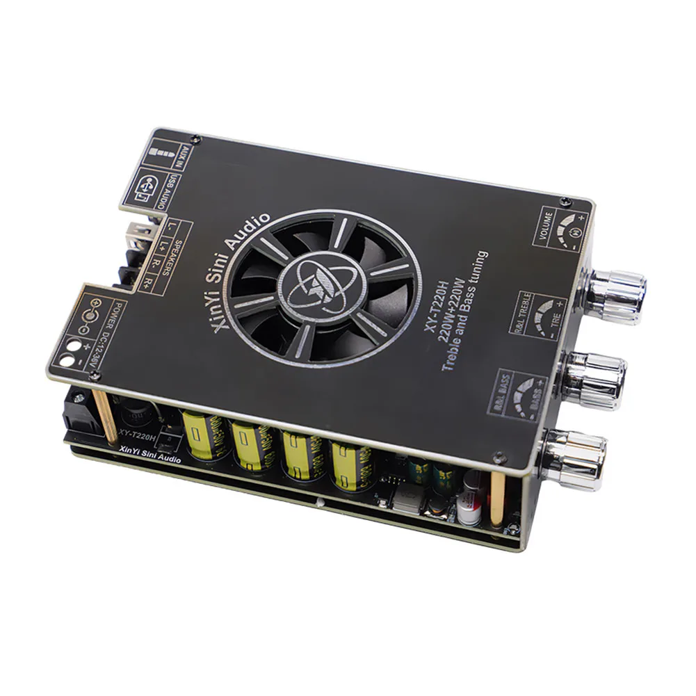 TPA3251 BT 220Wx2 Power Amplifier Board Dual Channel Stereo Amp Board Stereo Treble And Bass Adjustment Speaker Stereo Audio AMP