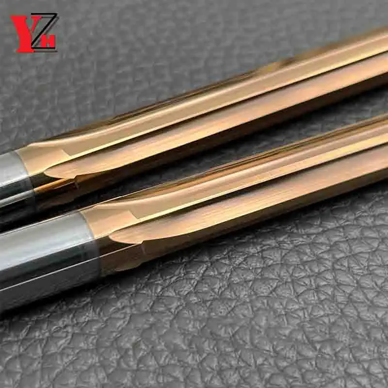 YZH 100mm 150mm Machine Reamer HRC60 Coated Straight Groove Tolerance H7 Harened Steel Metal Cutter CNC Turning Hole