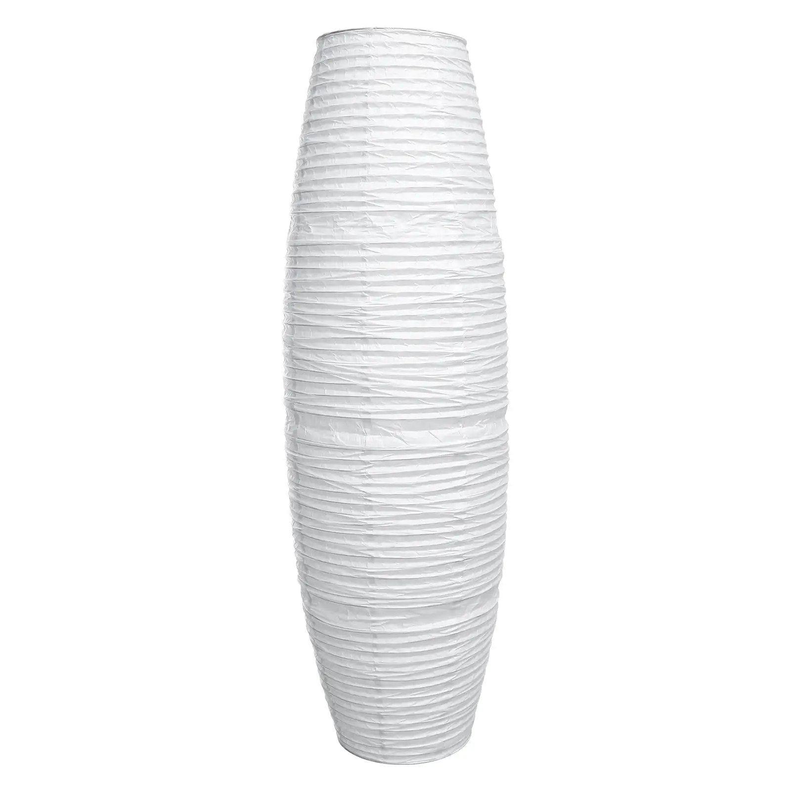 

Paper Vertical Lampshade Floor Light Cover Replacement Warm Atmosphere Simple Style Durable Use Easy Installation Bedroom