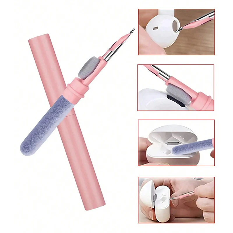 Cleaning Kits for Bluetooth Earphone Airpods Pro 1 2 3 Earbuds Case Cleaning Pen Brush Tools for Samsung Xiaomi Huawei Airdots